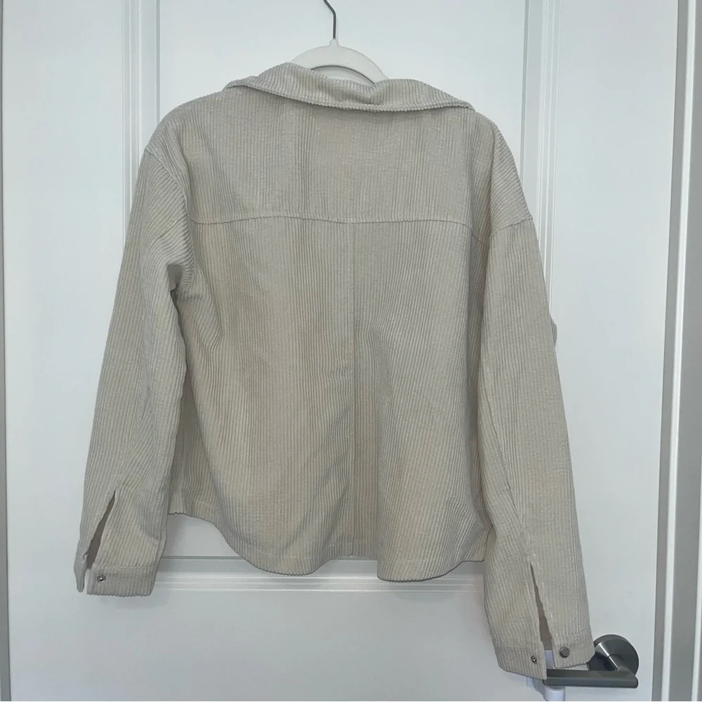 Cream Corduroy Jacket - Picture 4 of 4